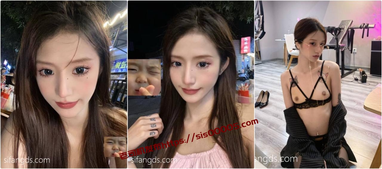 【原档泄密】露脸才是王道 极品颜值情侣啪啪私拍泄密，金丝眼镜娘戴上项圈狗链 高贵又淫荡，超级反差母狗