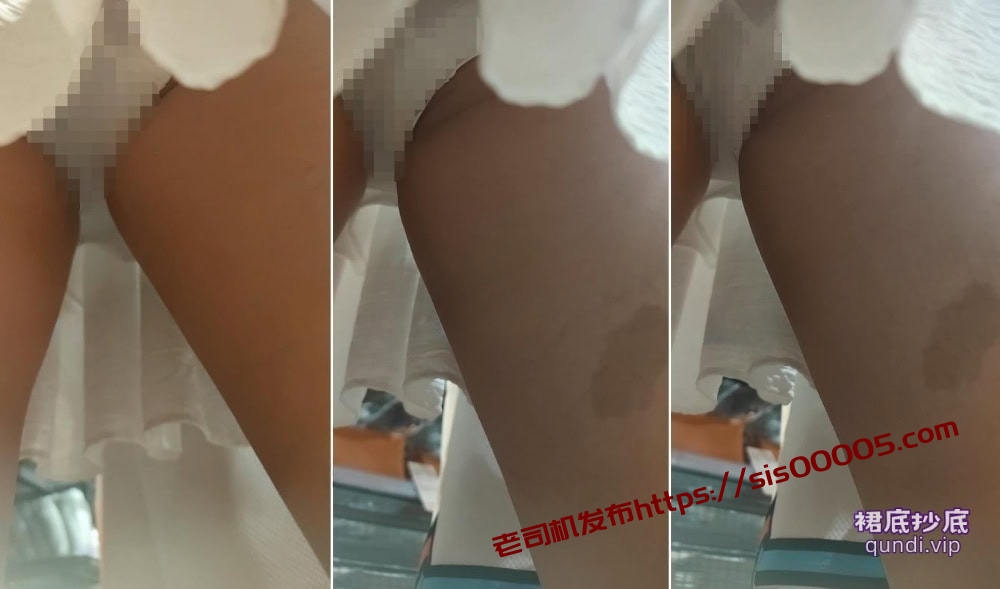 【XLBCD】162白色连衣裙和男朋友逛街，白色内内【557M】